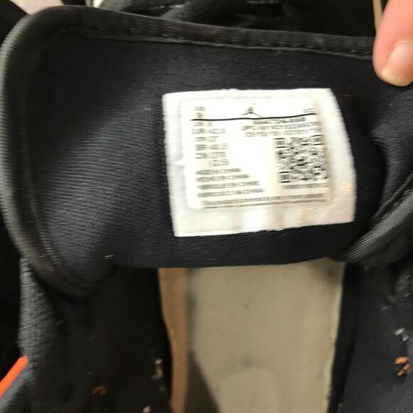 Nike Air Jordan 1 Shattered Backboard Orange Mid Top Shoes Size 9 554724-058 - Picture 6 of 9